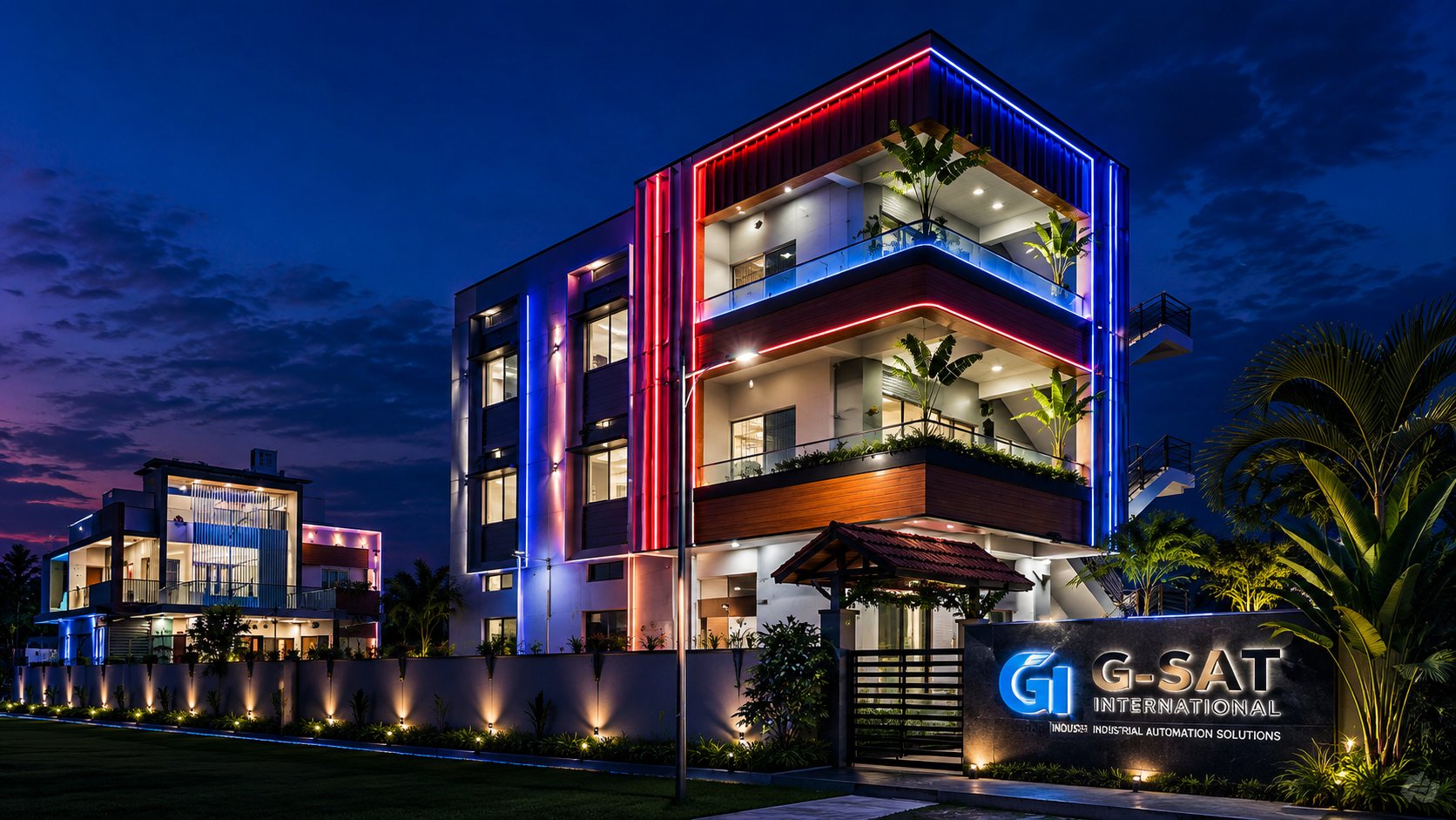 G-SAT International head office building, Rajajinagar, Bengaluru